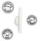 Arandela De Parede Foco Simples Slim Palito - Branco