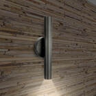 Arandela De Parede Foco Simples Slim Palito - Preto