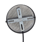 Arandela de Parede Interna com Fio IP20 Auremar Preta Bivolt