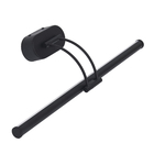 Arandela de Parede Interna Com LED IP20 Madzi Inspire Preta Bivolt