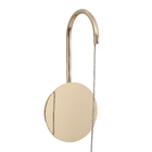 Arandela de Parede Interna Com LED IP44 LA301 Nitrolux Dourada Bivolt