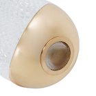 Arandela de Parede Interna Com LED IP44 LA301 Nitrolux Dourada Bivolt