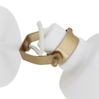 Arandela de Parede Interna IP20 Abu Inspire Branco