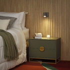 Arandela de Parede Interna IP20 Ibiza Fibrartes Azul Bivolt