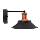 Arandela de Parede Interna IP20 Hat Auremar Preta Bivolt