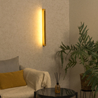 Arandela de Parede Interna IP20 LED Lines Spot Line Dourada Bivolt