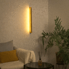 Arandela de Parede Interna IP20 LED Lines Spot Line Dourada Bivolt