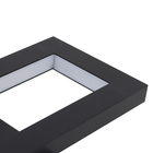 Arandela de Parede Interna IP20 LED Still Spot Line Preta Bivolt