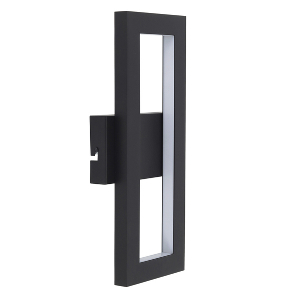 Arandela de Parede Interna IP20 LED Still Spot Line Preta Bivolt