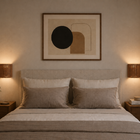 Arandela de Parede Interna IP20 Loures Artsight Marrom Bivolt