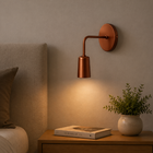 Arandela de Parede Interna IP20 Single Artsight Cobre Bivolt