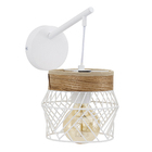 Arandela de Parede Interna Kanel Branca 220V