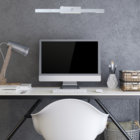 Arandela De Parede Led Prisma Branco 60cm 9w 4000k Spotline