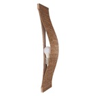 Arandela De Parede Madeira Canoa Imbuia