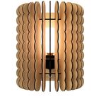 Arandela De Parede Nuvem  Mdf Cru