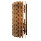 Arandela De Parede Nuvem  Mdf Cru