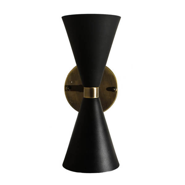 Arandela de Parede Picasso 2 cones P1071-2 Golden Art