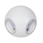 Arandela Decorativa Criativa Tetra Led 12w 3000k Opus Branca