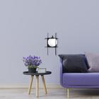 Arandela Dix Moderna Preto E Branco Re018b Bella P/ G9 St2817