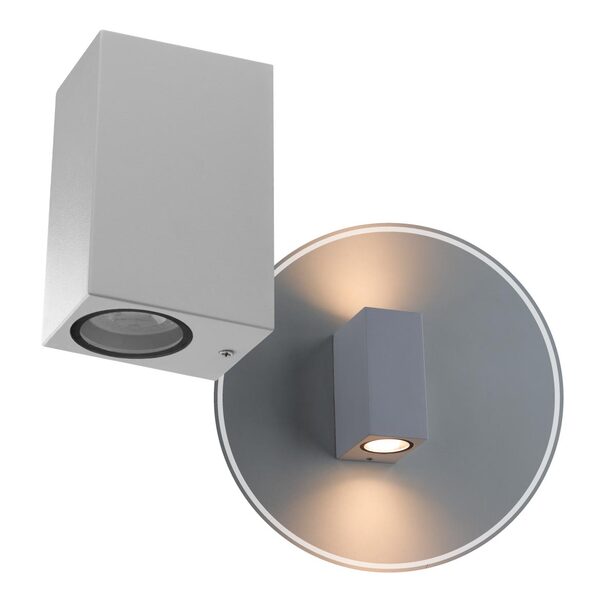 Arandela Dots Square Branca P/ 2 Led Mr16 Bella Iluminação St