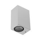 Arandela Dots Square Branca P/ 2 Led Mr16 Bella Iluminação St