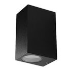 Arandela Dots Square Preta P/ 2 Led Mr16 Bella Iluminação St2