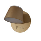 Arandela Dourada Led 14w 3000k Bivolt 12cm