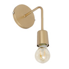 Arandela Dourada Metal Single Luz Vita