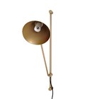 Arandela Dourada Ono Alumínio IP20 Esteca Spotline