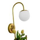 Arandela Dourado Com Suporte P Planta Oldartisan Ar-5433