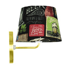 Arandela Dourado De Cupula Tradicional Bar