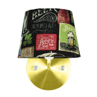 Arandela Dourado De Cupula Tradicional Bar