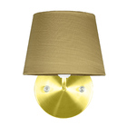 Arandela Dourado De Cupula Tradicional Shantung Dourado