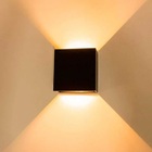 Arandela Due Elegance 3w Preto Branco Quente Avant