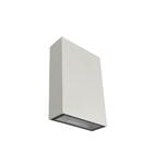 Arandela Duo Blindada Efeito 2 Fachos Duplo Led 4w 3000k Bran