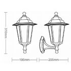 Arandela E27 1 Lâmpada 31cm Taschibra