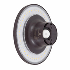 Arandela Eclipe II Marrom 12w 3000k Bivolt Gaya