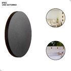 Arandela Eclipse 12w 3000k Preto