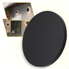 Arandela Eclipse 12w Externa/interna Preto Para Parede 3000k