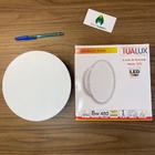 Arandela Eclipse 8w 3000k Branco 18cm - Tualux