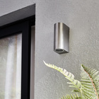 Arandela Externa de Efeito 2 Lâmpadas IP44 Alumínio e Vidro Kofu Inspire