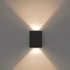 Arandela Effekt 2 Fachos Abertos 8w 3000k Preto Stella