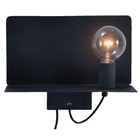 Arandela Éle Criado-mudo Preta - Bella Ml008b