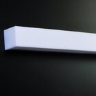 Arandela Em Acrílico T8 Bastone 65cmx5cm Bella Italia Branco