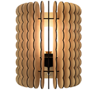 Arandela Em Mdf - Completa