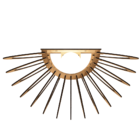 Arandela Em Mdf - Completa