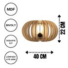 Arandela Em Mdf - Completa