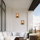 Arandela Em Mdf - Completa