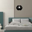 Arandela Em Mdf - Completa - Cor: Preta