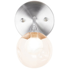 Arandela Escovado Harmony Bolinha Ambar